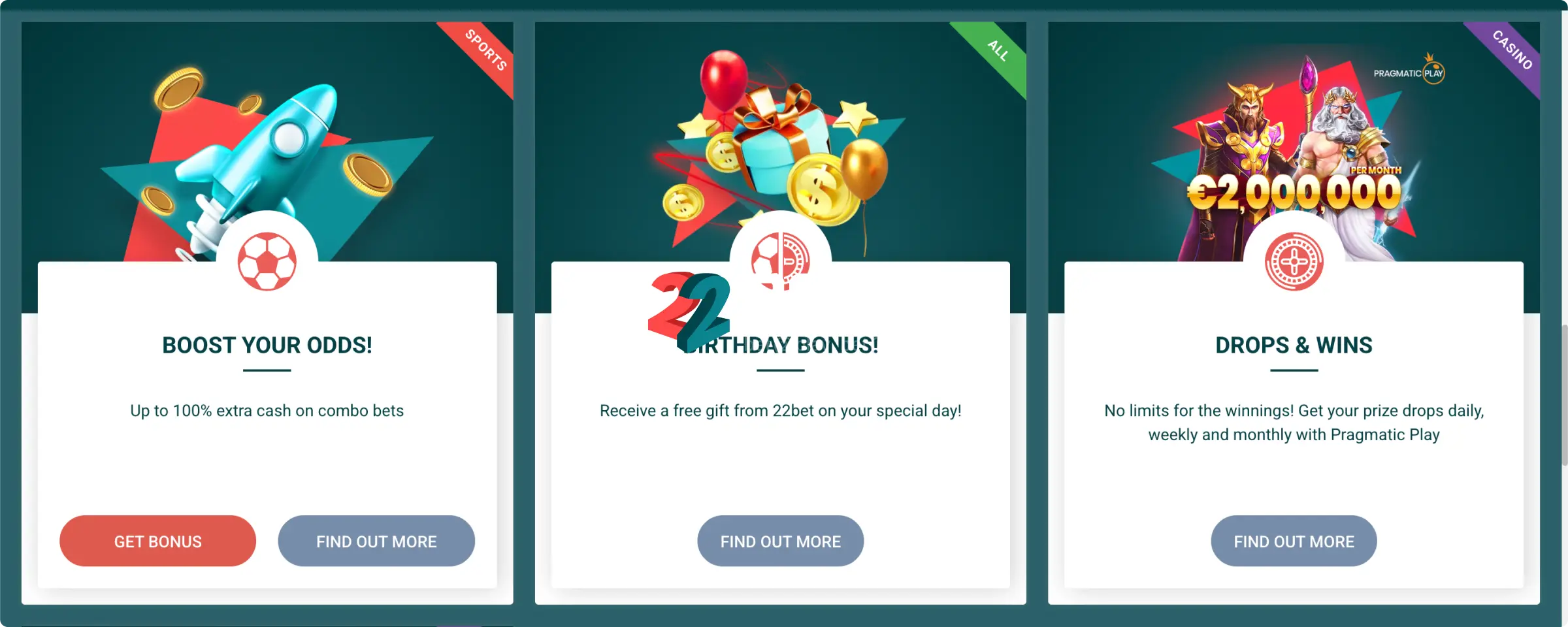 22Bet Mobile Version